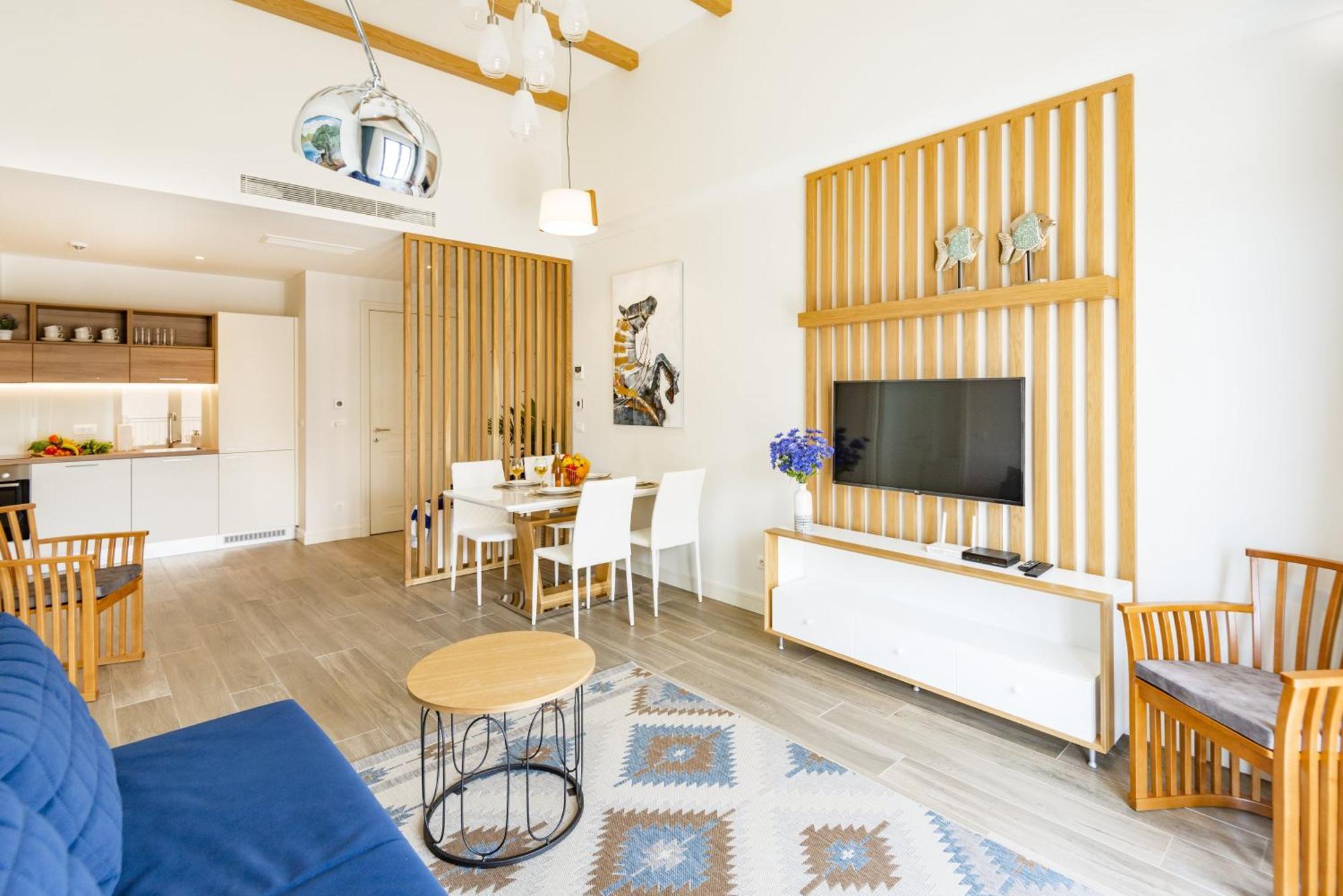 Lustica Apartments Central Тиват Номер фото